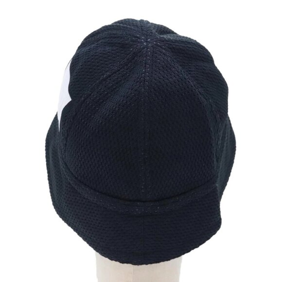 CHANEL Sports Line Hat cotton Black CC Auth am6872V main image 7